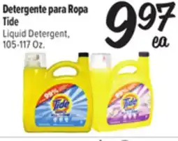 El Super Fresh Tide Liquid Detergent offer