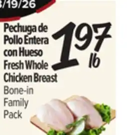 El Super Fresh Fresh Whole Chicken Breast offer