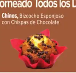 El Super Fresh Chinos, Bizcocho Esponjoso con Chispas de Chocolate offer