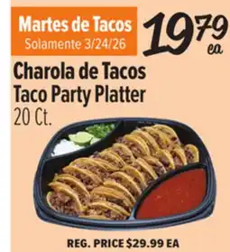 El Super Fresh Taco Party Platter offer