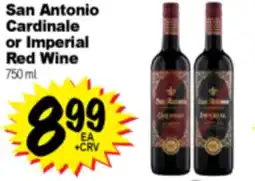 Superior Grocers San Antonio Cardinale or Imperial Red Wine offer
