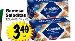 Superior Grocers Gamesa Saladitas offer