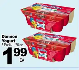 Superior Grocers Dannon Yogurt offer