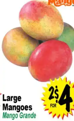 Superior Grocers Large Mangoes offer