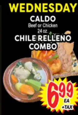 Superior Grocers CHILE RELLENO COMBO offer