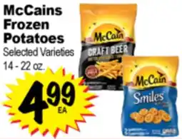 Superior Grocers McCains Frozen Potatoes offer