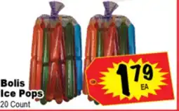 Superior Grocers Bolis Ice Pops offer