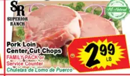 Superior Grocers Pork Loin Center Cut Chops offer