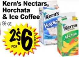 Superior Grocers Kern's Nectars, Horchata & Ice Coffee offer