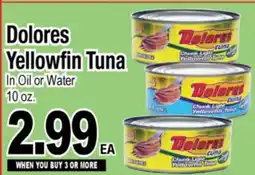 Superior Grocers Dolores Yellowfin Tuna offer