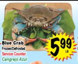 Superior Grocers Blue Crab offer