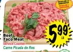 Superior Grocers Beef Taco Meat offer