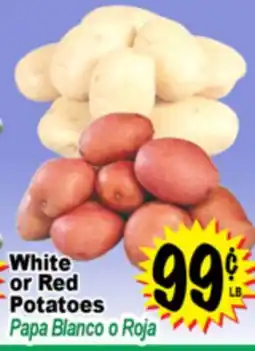 Superior Grocers White or Red Potatoes offer