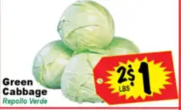 Superior Grocers Green Cabbage offer