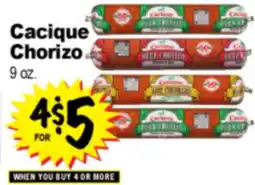 Superior Grocers Cacique Chorizo offer