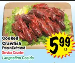 Superior Grocers Cooked Crawfish offer