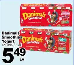 Superior Grocers Danimals Smoothies Yogurt offer