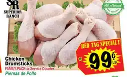 Superior Grocers Chicken Drumsticks offer