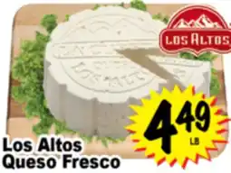Superior Grocers Los Altos Queso Fresco offer