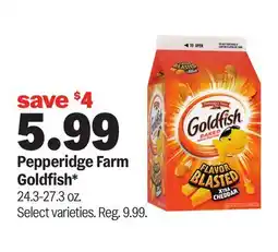 Meijer Pepperidge Farm Goldfish offer