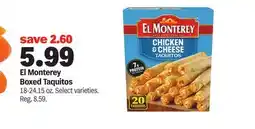 Meijer El Monterey Boxed Taquitos offer
