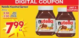 Superior Grocers Nutella Hazelnut Spread offer