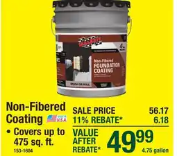 Menards Non-Fibered Coating offer
