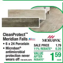 Menards CleanProtect Meridian Falls offer