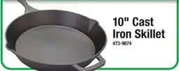 Menards 10 Cast Iron Skillet offer