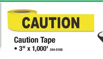 Menards Caution Tape offer