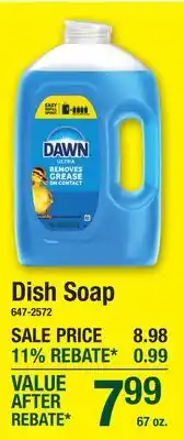 Menards Dish Soap offer