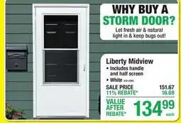 Menards Liberty Midview offer