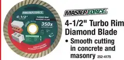 Menards 4-1/2 Turbo Rim Diamond Blade offer