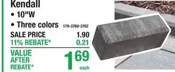 Menards Kendall, 10W, Three colors offer