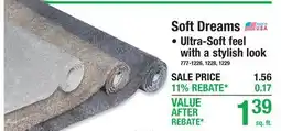 Menards Soft Dreams offer