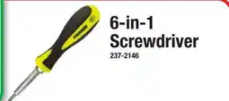Menards 6-in-1 Screwdriver offer