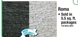 Menards Roma Stone Veneer offer