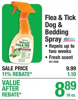 Menards Flea & Tick Dog & Bedding Spray offer