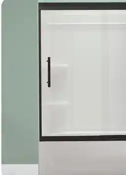 Menards Finesse Peak Tub/Shower Door offer