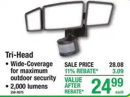 Menards Tri-Head offer