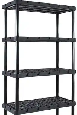 Menards 5-Tier Plastic Shelving Unit offer