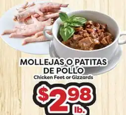 Torres Supermercado MOLLEJAS O PATITAS DE POLLO offer