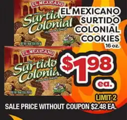 Torres Supermercado EL MEXICANO SURTIDO COLONIAL COOKIES offer