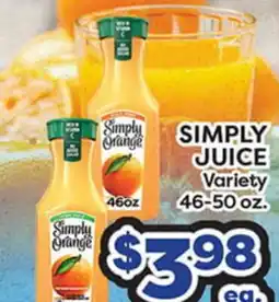 Torres Supermercado SIMPLY JUICE offer