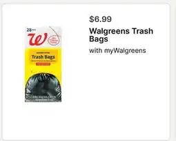 Walgreens Walgreens Trash Bags offer