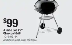 The Home Depot WEBER Jumbo Joe 22 Charcoal Grill offer