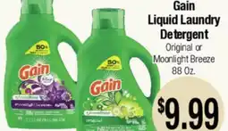 Big Saver Foods Gain Liquid Laundry Detergent offer
