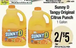 Big Saver Foods Sunny D Tangy Original Citrus Punch offer