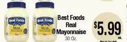 Big Saver Foods Best Foods Real Mayonnaise offer