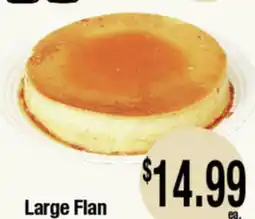 Big Saver Foods Large Flan offer